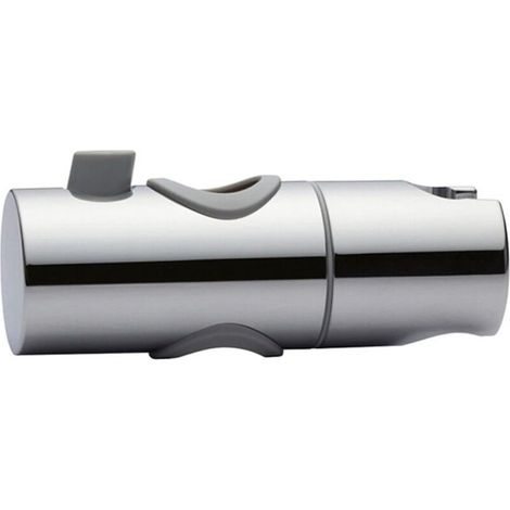 Soporte de altura regulable para cabezal de ducha con barra deslizante, soporte para cabezal de riel, soporte para ducha de mano, soporte para cabezal de ducha giratorio de 360 grados, acabado cromado