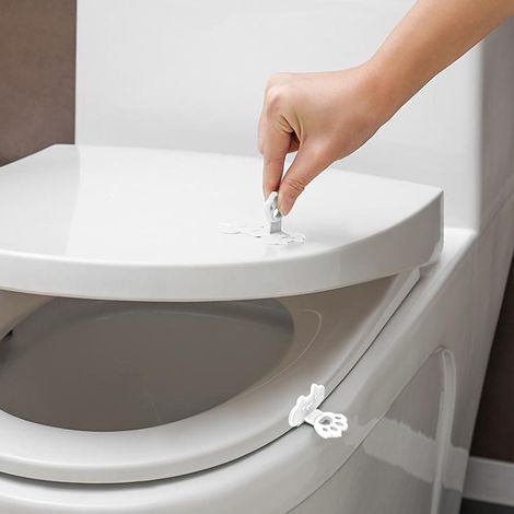 Maniglia per sollevare il sedile del WC, barra di sollevamento del sedile del WC, maniglia per cassetto, facile da usare, attraente e resistente