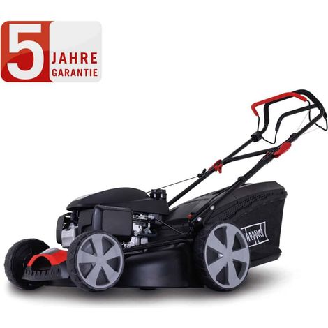 Selbstfahrender Benzin-Rasenmñher 6in1 166cc 51cm Scheppach ms170-51h