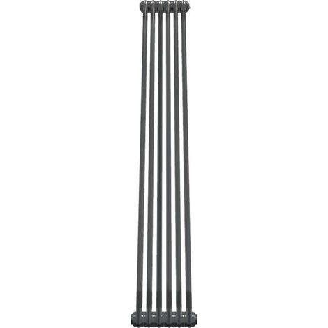 Bircham - Bare Metal Lacquer 2 Column Radiator H1800mm  x W296mm