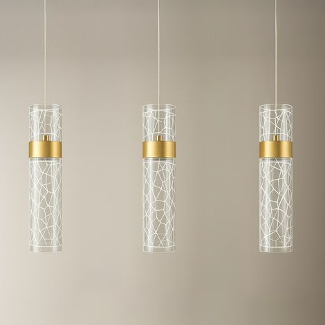 LAGOS LED-HÄNGELAMPE GOLD MILAGRO ML2246