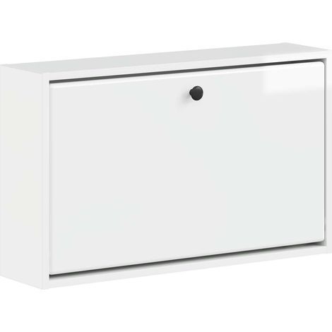 Wall-Mounted Shoe Cabinet BREDA 71 x 17 x 43 cm Engineered Wood vidaXL (1/5)