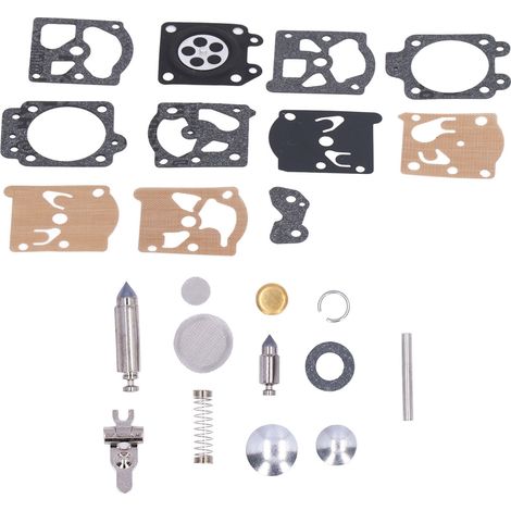 Kit de réparation de reconstruction de carburateur, tronçonneuse de jardin pour Walbro K20 WA WT, 2 jeux