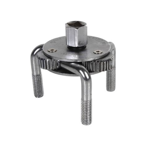 Llave de filtros autorregulable con 3 patas para medidas desde 65 mm hasta 110 mm 09503250