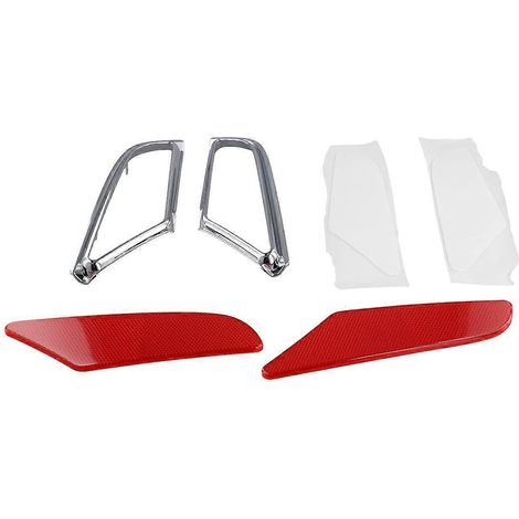 Garniture de panneau réflecteur de sécurité pour feu antibrouillard arrière de voiture-- (1/5)