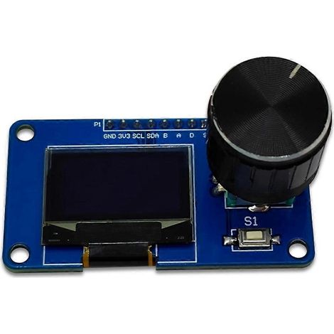 0,96-Zoll-OLED-Displaymodul mit Tasten und EC11-Drehgeber (1/5)