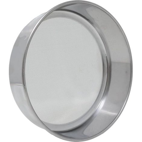 Setaccio per farina in acciaio inox 304, setaccio fine da cucina, 15 x 5,5 cm, argento, 60 mesh, per dolci, zucchero a velo e spezie, lavabile in lavastoviglie. (1/5)