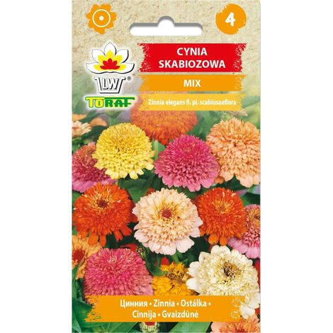 Mezcla de Zinnia scabiosa 1 g