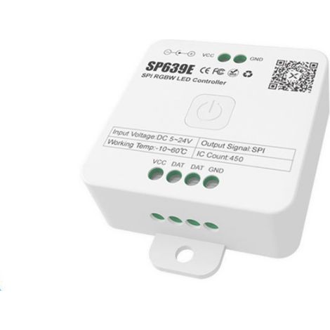 SP639E SPI Quad-Channel RGBW Multicolor LED Controller, Bluetooth Music Controller