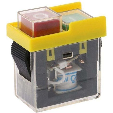 Interrupteur Électromagnétique - 6 A 250 V AC - IP54 - Pour Machine Industrielle - 1 Pièce (1/5)