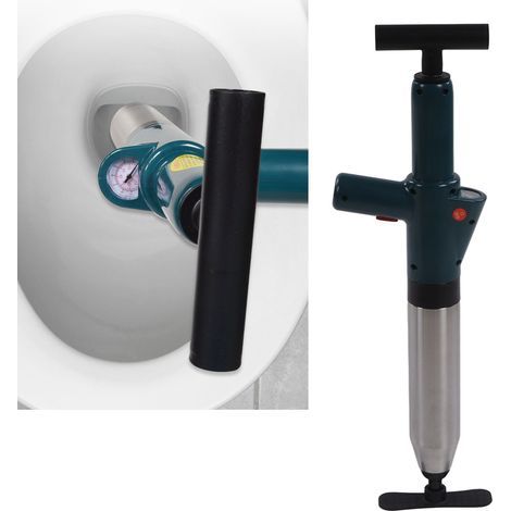 High-Pressure Stainless Steel Drain Cleaner - Pipe Unclogging Tool (1/5)