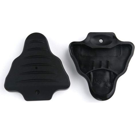 Calas para pedales - Fundas para bicicletas de carretera - Protección para bicicletas - Diseño antideslizante - 1 par - Negro (1/5)