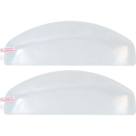 2 Pcs Motorcycle Helmet Anti-Fog Film Universal Transparent Visor Protector Film Transparent Anti-Fog Film for Motorcycle Helmet Lens (1/5)