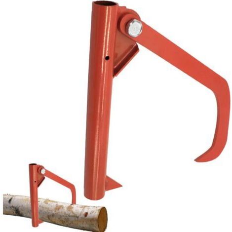 Holzfällerwerkzeug, Holzhackerwerkzeug, robuster Stahl-Fällhebel für Terrasse, Haus und Holzfäller