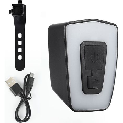 Phare arrière vélo rechargeable USB, clignotant 3 modes pour cyclisme et trottinette (1/5)