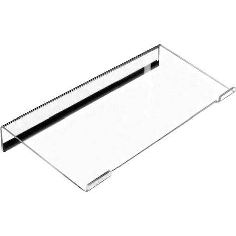Support de clavier d'ordinateur en acrylique, rehausseur de clavier, plateau élévateur antidérapant, support de clavier de bureau transparent, fournitures de bureau (1/5)