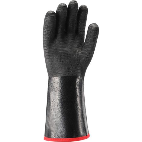 Gants En Néoprène - Résistants À La Chaleur Jusqu'à 500 °C - Protection Contre Les Brûlures Et Les Flammes - Pour Barbecue, Brassage Et Cuisson - Lot De 1 Paire (1/5)