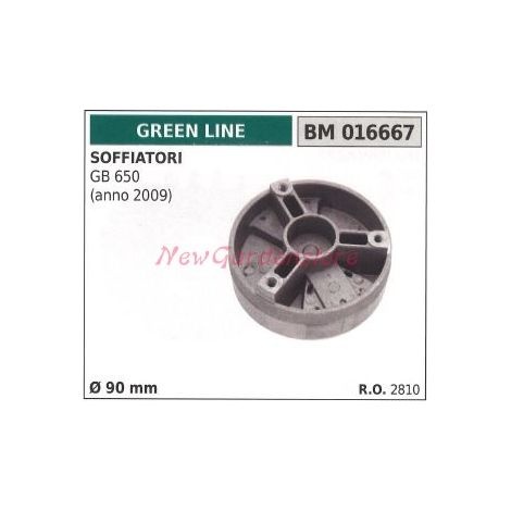 Volante magnético GREEN LINE soplante GB 650 año 2009 Ø 90mm 016667