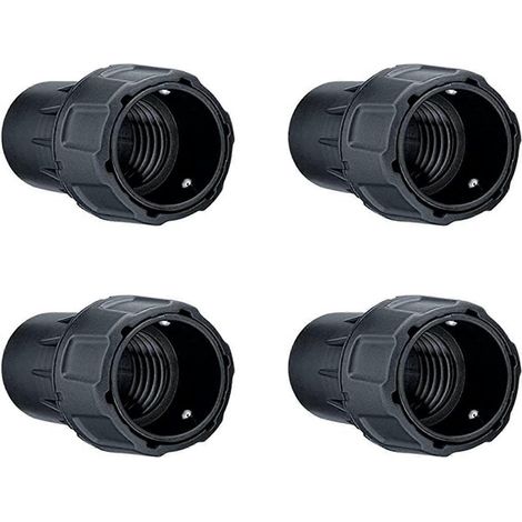 4X DWV9000 universel Quick Multi-Function Connector pour DeWalt Dust Extractors, aspirateur tuyau, Various DW Tools & Shrouds (1/5)