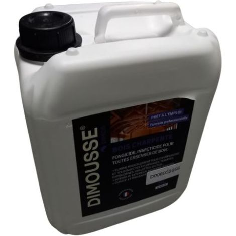 DIMOUSSE Traitement bois charpente insecte xylophage - bidon 5 litres DIMOS - 444200