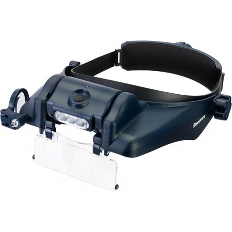 Discovery crafts dhr 10 head magnifier rechargeable