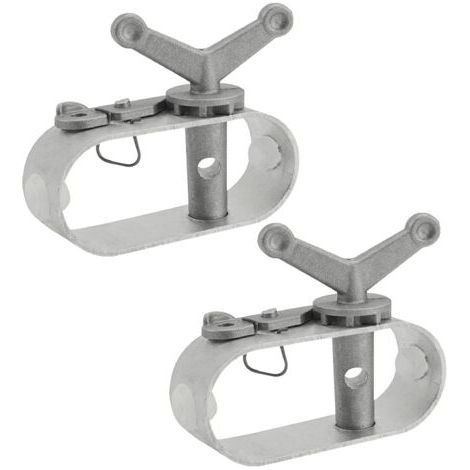 Stück Poolabdeckungs-Spannkabelspanner – Poolabdeckungswinde, Aluminium-Winde für Schwimmbad, Poolabdeckungsspanner – 8 x 2 x 6,4 cm