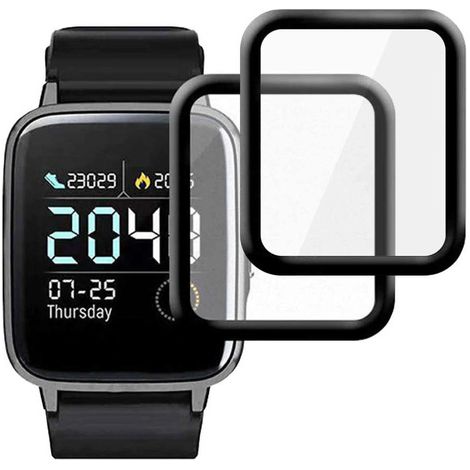 2 pellicole protettive flessibili 3D Alogy per schermo Haylou Solar LS02, colore nero (1/5)