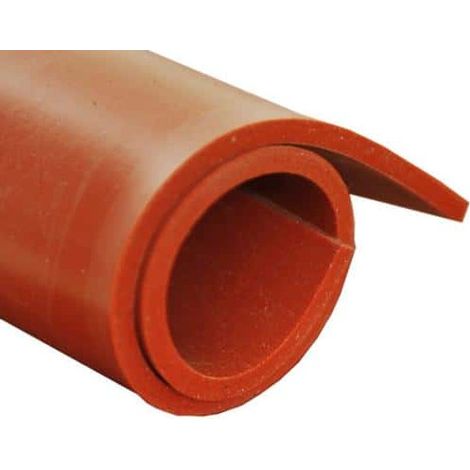 100x120cm silicone rosso spessore della lamiera di gomma 2 millimetri