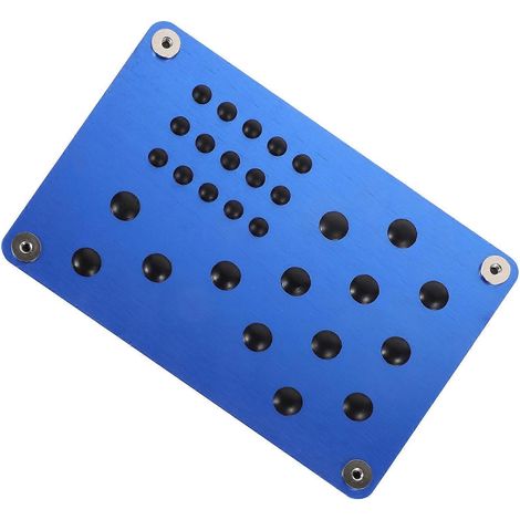 Tapis de protection antidérapant pour talon de voiture – Tapis de pédale en alliage d'aluminium durable pour une sécurité de conduite accrue et une protection intérieure améliorée (1/5)