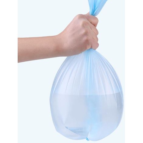200 sacs poubelles, bleus, 4540cm, adaptés au jardin, cuisine, chambre, etc.