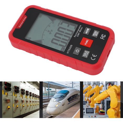 Détecteur de rayonnement électromagnétique HABOTEST HT628B, champ électrique, onde électromagnétique, détecteur de rayonnement ionisant (1/5)