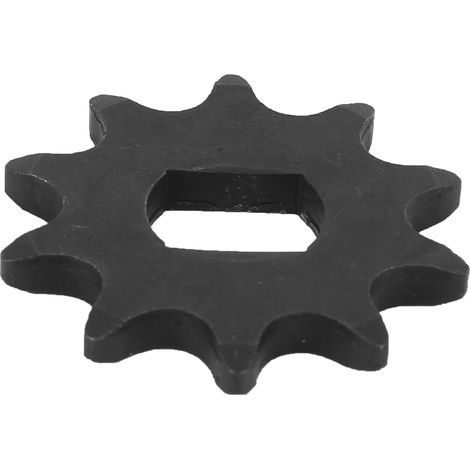 Roue à chaîne en fonte pour scooter électrique, accessoire moteur central avec trou de montage 10T (1/5)
