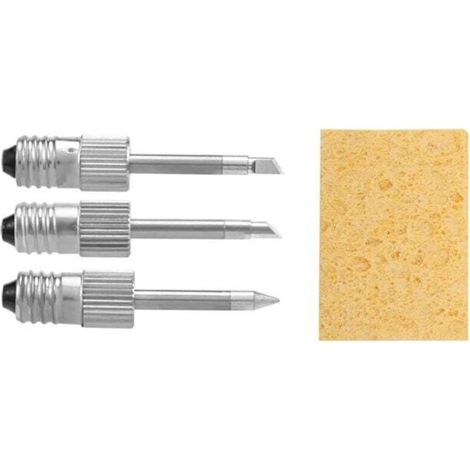 3 Pointes de Soudure en Laiton USB Tête Fer à Souder pour Stations Interface E10 (1/4)