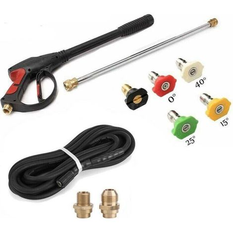 Kit de manguera de limpieza para hidrolavadora Crezuo de 4000 psi