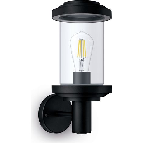 Philips Listra Aplique de pared exterior (Negro) - Casquillo E27 (1/5)
