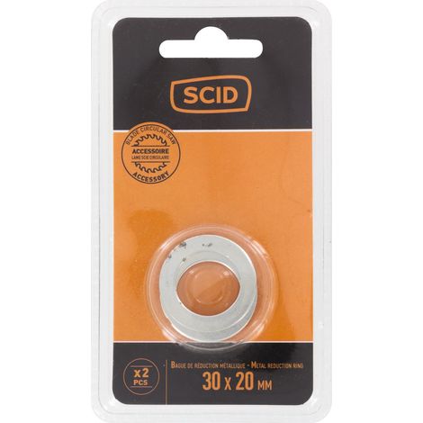 Anello di riduzione in metallo 30 x 20 mm - 2 pezzi - Scid