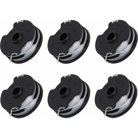 Lot de 6 bobines de rechange pour débroussailleuse sans fil Parkside PRTA 20-Li C3 IAN351753 (1/5)
