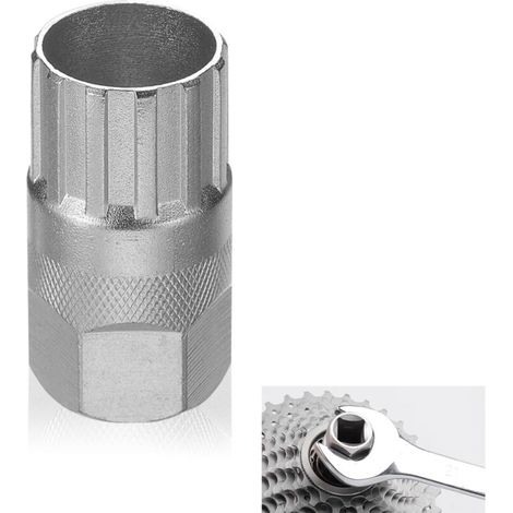 Outil d'extraction de cassette de vélo, extracteur de pignon de vélo, outil d'extraction de cassette et de pignon de vélo, compatible avec Sunrace (1/5)