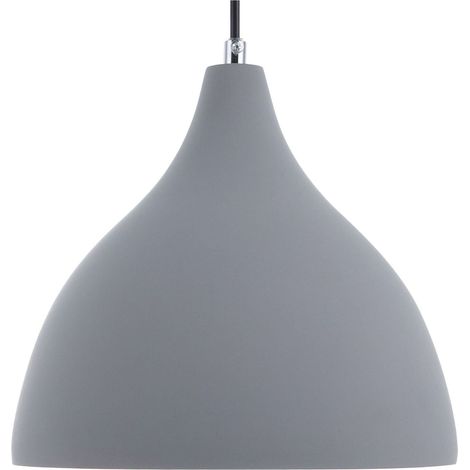 Pendant Lamp Grey Concrete Scandinavian Style Ceiling Light LAMBRO (1/5)