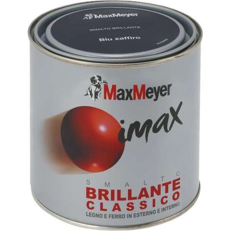 Smalto Imax Brillante Classico Grigio Scuro Max Meyer 0.500 Lt (1/3)