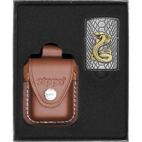 ZIPPO Feuerzeug COBRA NEUES Geschenkset Nr. 2 (1/2)