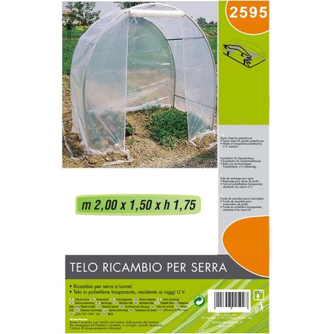 Telo ricambio per serra (200 x 150 x h 175) (1/2)