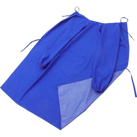Tablier Healeved à manches pour la cuisine et le travail, imperméable l'huile, lavable en machine,