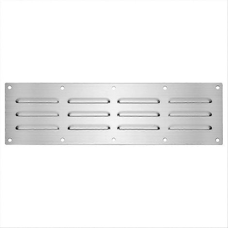 Panneau de ventilation en acier inoxydable pour barbecue, grille de protection avec écran, accessoire de cuisson extérieur. (1/5)