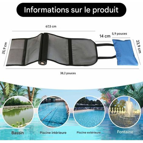 Grenouilles de piscine, rampe de sauvetage polyvalente pour animaux aquatiques, échelle polyvalente avec filets de sécurité pour lézards, oiseaux et crapauds (1/3)