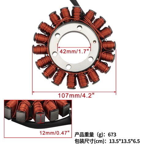 Stator de bobine S1000RR K67 2018-2020 S1000XR K69 2018-2019 (1/4)