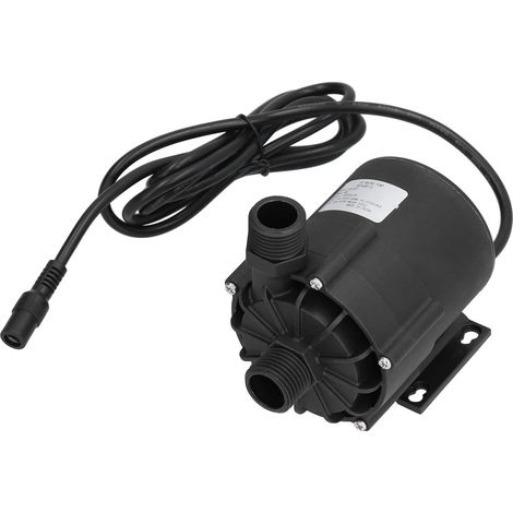 Pompe à eau sans balais DC, Mini Booster immergé pour Aquarium, grand débit 2500 m³/h 12V JT‑60B
