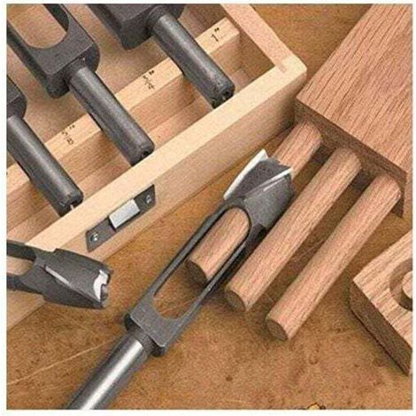 Punta da trapano e fresa per tappi da 8 mm per forare legno e sughero (1/5)