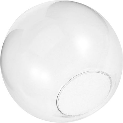 jour rond en verre transparent pour suspension abat jour (1/5)