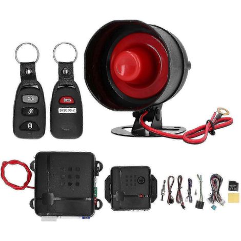 Mobiles Bluetooth-App-Diebstahlwarnsystem-Set, Alarmanlage, Typ: DC12V Limousinen, Sportwagen und SUVs (1/4)
